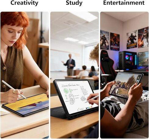 تابلت رسم مستقل Frunsi-T12 مع شاشة، شاشة LCD مقاس 12 بوصة، لا حاجة إلى كمبيوتر، قلم ستايلس، المزيد من المكافآت، برامج تعليمية لتطبيقات الرسم مثبتة مسبقًا، أفضل هدية للمبتدئين، الفنان الرقمي، المصمم in Kuwait