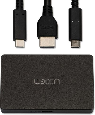 Wacom One 14 Drawing Tablet with Screen AMD Wacom Converter Kit (Power Adaptor Sold Separately) in Saudi Arabia