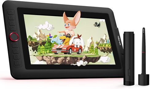 XPPen Artist12 Pro 11.6" Drawing Tablet with Screen Pen Display Full-Laminated Graphics Tablet and XPPen 3-in-1 Cable in Saudi Arabia