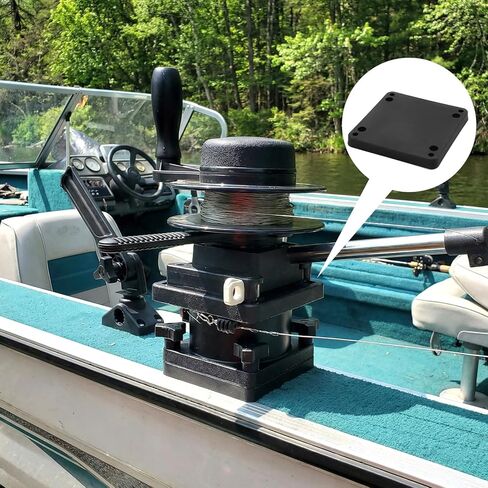 Seenelling 2 Pcs #1036 Mounting Plate Heavy Duty Universal Mounting Bracket Downrigger Mount Systems for #1026 Swivel Mount in Saudi Arabia