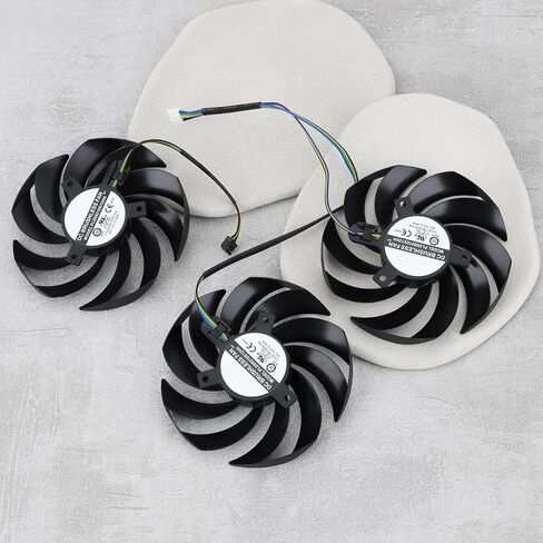 SING F LTD 4-Pin GPU Cooler Fan Set PLD09210S12HH 90MM Compatible with MSI 3060 3070 3080 in Saudi Arabia