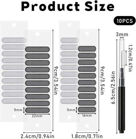 10 PCS Phone Charge Port Cleaning Tool Kit with 40 PCS Phone Speaker Cover Anti Clogging Brushes Cleaner Speaker Mesh Cover for All USB C-Port Devices 15/16/17, Black in Kuwait