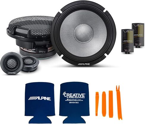 Alpine R2 Speaker Bundle - Two Pair of R2-S65C 6.5" R-Series High-Resolution 2-Way Component Speakers in Saudi Arabia