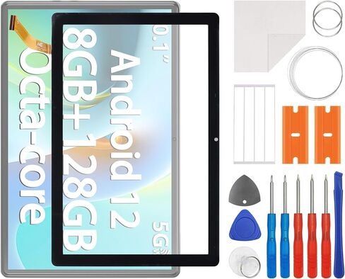 New 10.1'' Touch Screen Digitizer Replacement for SGIN T10 & T10 Pro Tablet with OCA Adhesive Repair Tools Kit-No LCD Screen in Saudi Arabia