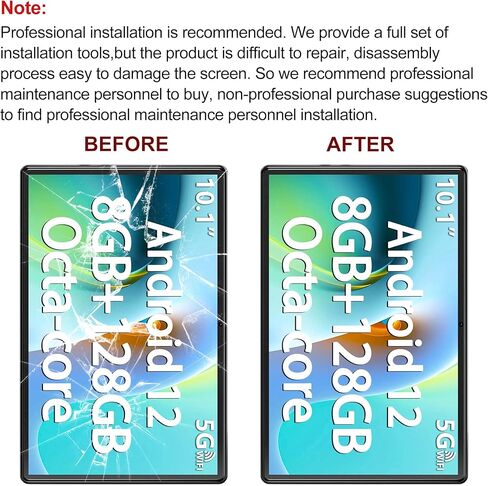 New 10.1'' Touch Screen Digitizer Replacement for SGIN T10 & T10 Pro Tablet with OCA Adhesive Repair Tools Kit-No LCD Screen in Saudi Arabia