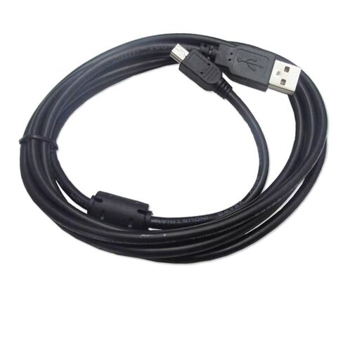 لكابل برمجة GT09-C20USB-5P بشاشة تعمل باللمس GOT1000 GT11 GT12 GT15 GT16 وكابل تحميل/تنزيل برمجة سلسلة أخرى مع واجهة USB لتوصيل الكمبيوتر باللون الأسود: 1.5 متر in Saudi Arabia