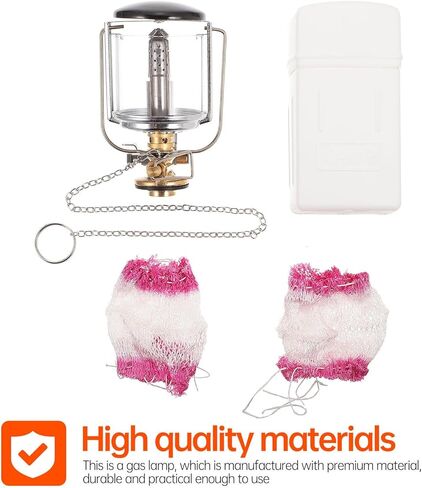 Camping Gas Lantern Tent Lamp Outdoor Travel Lighting Accessory Fuel-Powered Portable Lantern for Camping and Fishing in Saudi Arabia