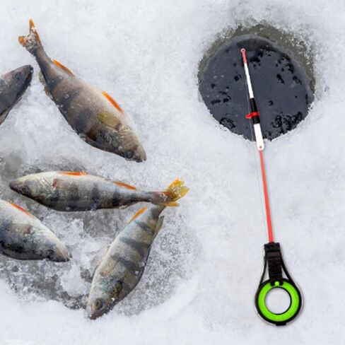 Fishing Rod, Portable Ice, Outdoor Winter Ice Poles, Detachable, Tackle Top Tip Fish Spinner Rods in Saudi Arabia