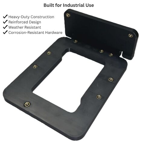 DIN Rail Mount Bracket for Sierra Wireless Semtech AirLink XR60 RV50X RV55 RX55 MP70 EX400 Router – 6001529 Replacement – DIN Rail Adapter with Hardware Kit in Saudi Arabia