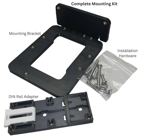 DIN Rail Mount Bracket for Sierra Wireless Semtech AirLink XR60 RV50X RV55 RX55 MP70 EX400 Router – 6001529 Replacement – DIN Rail Adapter with Hardware Kit in Saudi Arabia