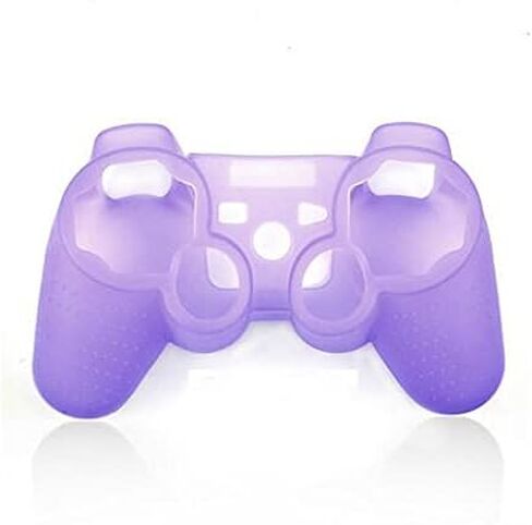 غطاء حماية من السيليكون الناعم لجهاز تحكم PS3 من المطاط الهلامي (أرجواني) in Kuwait