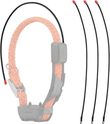 Hsei 3 Pcs Replacement Antennas Standard VHF 155.5MHz Antenna Compatible with Garmin TT25, T20, T5,TT10, DC50 Dog Collar Device, Dog Tracking Collar, Black in Saudi Arabia