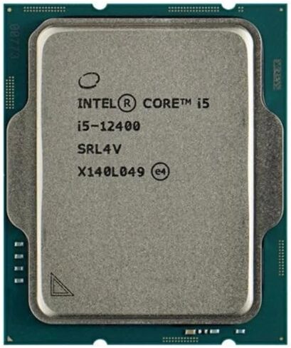 Intel CORE I5-12400 Desktop Processor LGA 1700 10 (6P+0E) Cores (18M Cache UP to 4.40 GHZ) with Intel Laminar RM1 Air Cooler. OEMTray (CM8071504650608) (Bulk Packaging) in Saudi Arabia