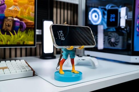 حامل وحدة التحكم Cableguys Fortnite Fishsticks وحامل الهاتف - ملحقات إعداد الألعاب للمكتب وغرفة الألعاب، حامل وحدة التحكم متوافق مع أجهزة Xbox وPlayStation ومعظم وحدات التحكم في الألعاب القياسية in Kuwait