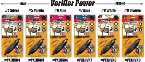 Specialty Archery - PXL Hunter EZ-View - Verifier Kit - w/ #5 Verifier & Peep Guard - Purple in Saudi Arabia