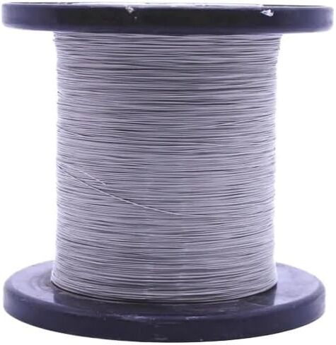 Fluoroplastic high Temperature Ultrafine Electronic Wire 26AWG 28AWG 30AWG 32AWG 34AWG Ultra-fine Special fine Electronic Wire(Gray,34 AWG) in Saudi Arabia