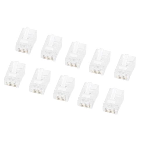 100 قطعة TF1013D CAT5 RJ45 موصل 8P8C كابل إيثرنت رأس كريستال-إشارة شبكة مستقرة ، سهلة التركيب ، لاتصالات الشبكة in Saudi Arabia