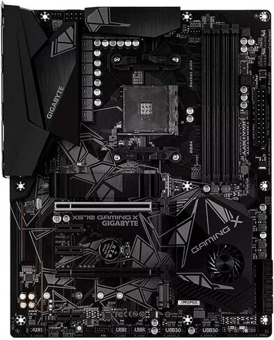 Gigabyte X570 Gaming X (AMD Ryzen 3000/X570/ATX/PCIe4.0/DDR4/USB3.1/Realtek ALC887/HDMI 2.0B/RGB Fusion 2.0/Realtek GbE 8118 LAN/Gaming Motherboard) in Saudi Arabia