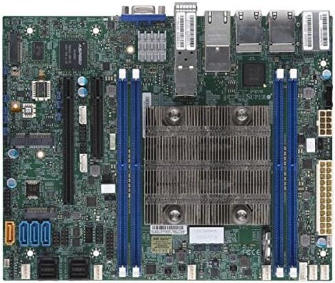 Supermicro MBD-X11SDV-8C-TP8F-O MBD-X11SDV-8C-TP8F - FLEXATX - Intel XEON Processor D-2146NT - System ON CHIP - in Saudi Arabia