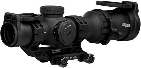 SIG SAUER Tango-MSR Compact LPVO 1-6x24 30mm أنبوب المستوى البؤري الثاني / SFP / F2 مقاوم للصدمات مقاوم للماء التكتيكي Riflescope | شبكة BDC-6 مضيئة، حامل Alpha-MSR، أغطية قابلة للطي، SOTMC61000 in Saudi Arabia