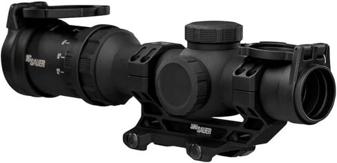 SIG SAUER Tango-MSR Compact LPVO 1-6x24 30mm أنبوب المستوى البؤري الثاني / SFP / F2 مقاوم للصدمات مقاوم للماء التكتيكي Riflescope | شبكة BDC-6 مضيئة، حامل Alpha-MSR، أغطية قابلة للطي، SOTMC61000 in Saudi Arabia