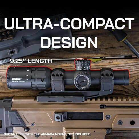 Triton Navigator+ 1-6x24 First Focal Plane FFP LPVO Rifle Scope - BDCF-1 Reticle in Saudi Arabia