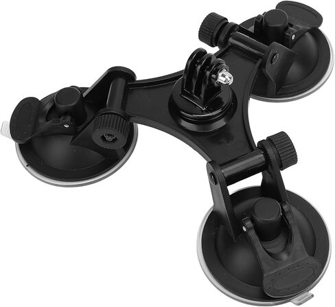 Satellite Mini Suction Cup Mount Strong Suction Tripod Mounting Kit for Car Windows, Sunroofs, RV & Yacht, with Adapter for Smooth Surface Stability in Saudi Arabia