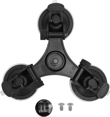 Satellite Mini Suction Cup Mount Strong Suction Tripod Mounting Kit for Car Windows, Sunroofs, RV & Yacht, with Adapter for Smooth Surface Stability in Saudi Arabia