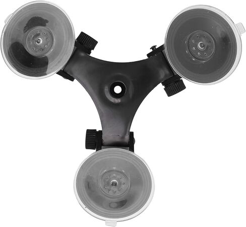 Satellite Mini Suction Cup Mount Strong Suction Tripod Mounting Kit for Car Windows, Sunroofs, RV & Yacht, with Adapter for Smooth Surface Stability in Saudi Arabia