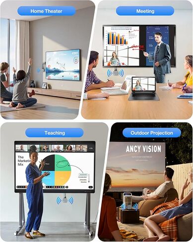 محول عرض HDMI لاسلكي True 4K، دونجل Miracast HDMI للتلفزيون، محول تطابق شاشة Airplay، يدعم 4K Cast لنظام التشغيل iOS Android Windows إلى شاشة عرض HDTV in Saudi Arabia