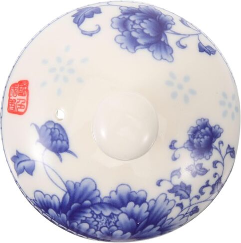 Luxshiny Ceramic Tea Pot Lid Replacement 2.95X2.95X1.77In Easy Use Tea Cup Cover Accessory for Home Party Camping Outdoor in Saudi Arabia