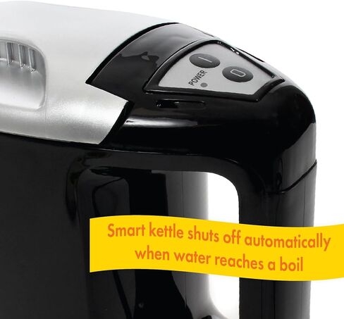 Travel Time 12V Smart Pot Kettle - Universal for Most Vehicles, Easy On & Off Function, Travel Hot Water Heater for Coffee, Tea & Hot Chocolate in Saudi Arabia