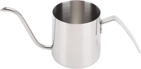 Stainless Steel Gooseneck Kettle for Pour Over Coffee, 0.24L Portable Electric Kettle for Travel & Camping, Precise Pour Spout, SUS304 Inner Lid, Hot Water Boiler for Tea in Saudi Arabia