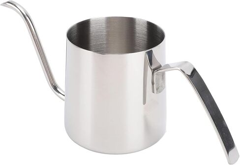 Stainless Steel Gooseneck Kettle for Pour Over Coffee, 0.24L Portable Electric Kettle for Travel & Camping, Precise Pour Spout, SUS304 Inner Lid, Hot Water Boiler for Tea in Saudi Arabia
