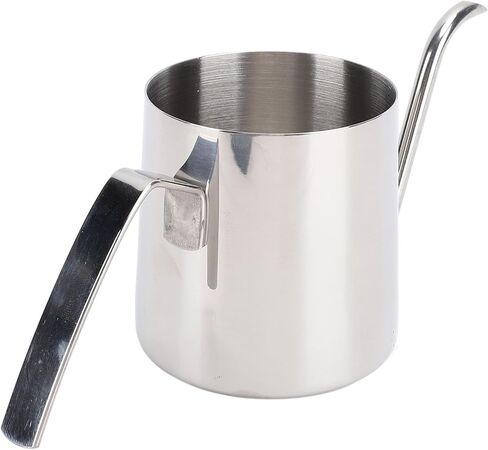 Stainless Steel Gooseneck Kettle for Pour Over Coffee, 0.24L Portable Electric Kettle for Travel & Camping, Precise Pour Spout, SUS304 Inner Lid, Hot Water Boiler for Tea in Saudi Arabia