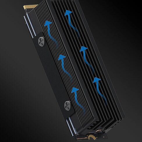 مشتت تبريد M.2 2280 SSD مشعات تبريد 2280 SSD بالوعة حرارية موصلية حرارية جيدة ملحقات معدنية مبرد in Kuwait