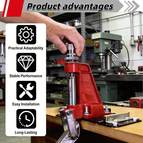 متوافق مع مجموعة لوحة المقعد سريعة الإصدار 90251 من Lee Precision - مجموعة منضدة قابلة للتعديل لإعادة تحميل المكابس - استبدل 90251، أسود، هيكل عالي التحمل in Kuwait