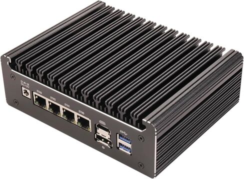 جهاز جدار الحماية الصغير، كمبيوتر صغير، OPNsense، VPN، جهاز توجيه PC، i5-8250U 4 x 2.5GbE I226-V، النوع C، HDMI، DP، فتحة SIM، دعم JGPIO Pin، 0 RAM، 0 تخزين، (Core i5-8250U، 8G RAM 128G SSD) in Kuwait