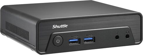 Shuttle Nano NA10H7 Barebone PC, AMD Ryzen 7 8845HS, Support DDR5 SODIMM, M.2 NVMe SSD, 4K Quad-Display, Dual 2.5G LAN (RAM, SSD, and OS are not Included) in Saudi Arabia