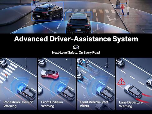 True 4K+2.5K Dash Cam Front and Rear,IMX678 + IMX675 Dual Starvis 2 Sensor,Free 128GB Card & OBD Hardwire Kit,Native 4K HDR Dash Camera for Cars,5.8GHz WiFi 6,STARLIT™ Full Color Night Vision,GPS,ADAS in Saudi Arabia
