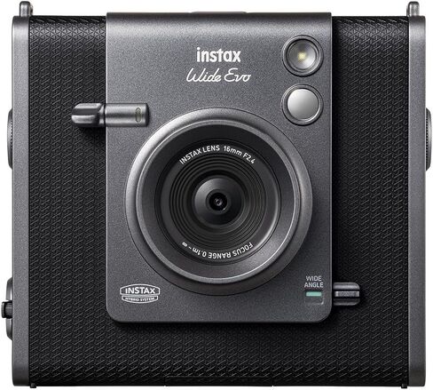 Instax Wide Evo Hybrid Instant Camera, Bundle 20-Pack Film, 128GB Micro SD Card, Camera Shoulder Bag in Saudi Arabia