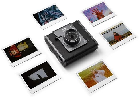 Instax Wide Evo Hybrid Instant Camera, Bundle 20-Pack Film, 128GB Micro SD Card, Camera Shoulder Bag in Saudi Arabia