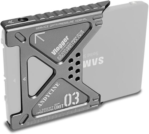 حافظة صندوق الغداء III 870EVO SSD متوافقة مع Atomos Ninja V، Ninja Ultra، Ninja Flame/Inferno/Shogun Inferno، محول mSATA من سبائك المغنسيوم لـ 860 870 EVO 1 تيرابايت 2 تيرابايت، 860 870 QVO 1 تيرابايت 2 تيرابايت SSD in Saudi Arabia
