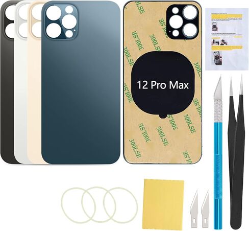 Rear Back Screen Glass Replacement Compatible with iPhone 12 Pro Max 6.7-Inches All Carriers (Graphite) in Saudi Arabia