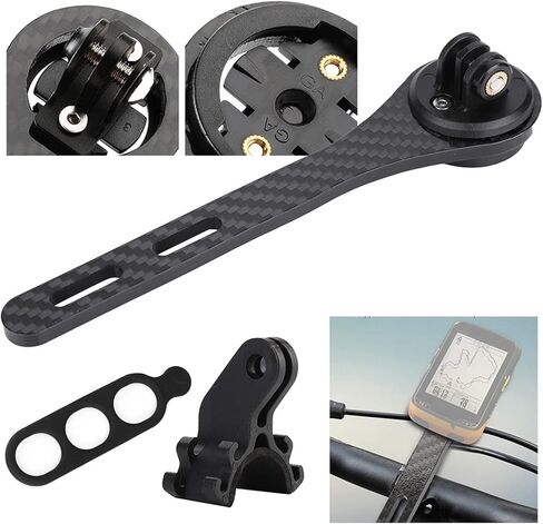 Bicycle Computer Holder, Road Bike Cycling Computer Integrated Handlebar Stem for Garmin for Bryton Series in Saudi Arabia
