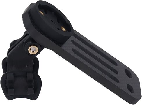 Bicycle Computer Holder 3K Carbon Fiber Extended Front Mount Bicycle Computer Holder External Front Mounting GPS Unit with Tough Performance Suitable for Cyclists in Saudi Arabia