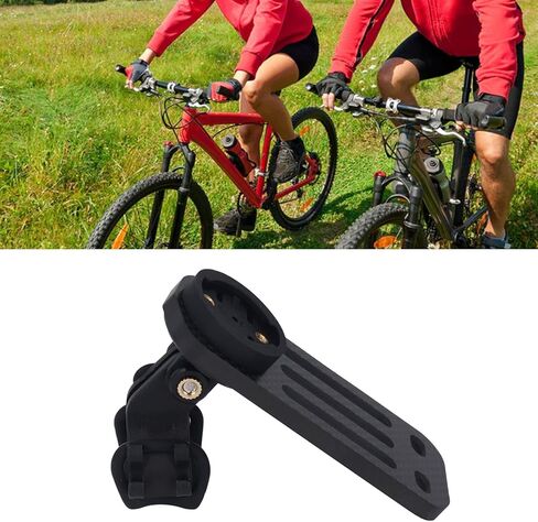 Bicycle Computer Holder 3K Carbon Fiber Extended Front Mount Bicycle Computer Holder External Front Mounting GPS Unit with Tough Performance Suitable for Cyclists in Saudi Arabia