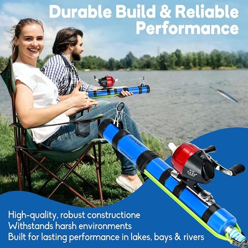 Fishing Catapult Rod - Slingshot Fishing Reel & Colitt Fishing Pole，Long-Distance Catapult Casting for Saltwater & Fly Fishing，Ideal Fishing Gifts for Men, Saltwater Fishing Gear in Saudi Arabia
