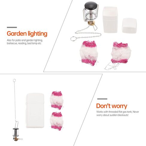 ibasenice Portable Gas Camping Lantern Outdoor Tent Lamp Emergency Lighting Accessory for Hiking and Exploration in Saudi Arabia