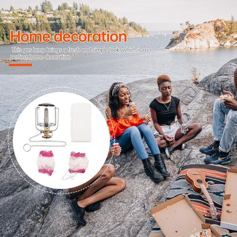 VANZACK Gas Camping Lantern Outdoor Lamp Portable Tent Lighting with Heating Function for Travel and Camping Use in Saudi Arabia